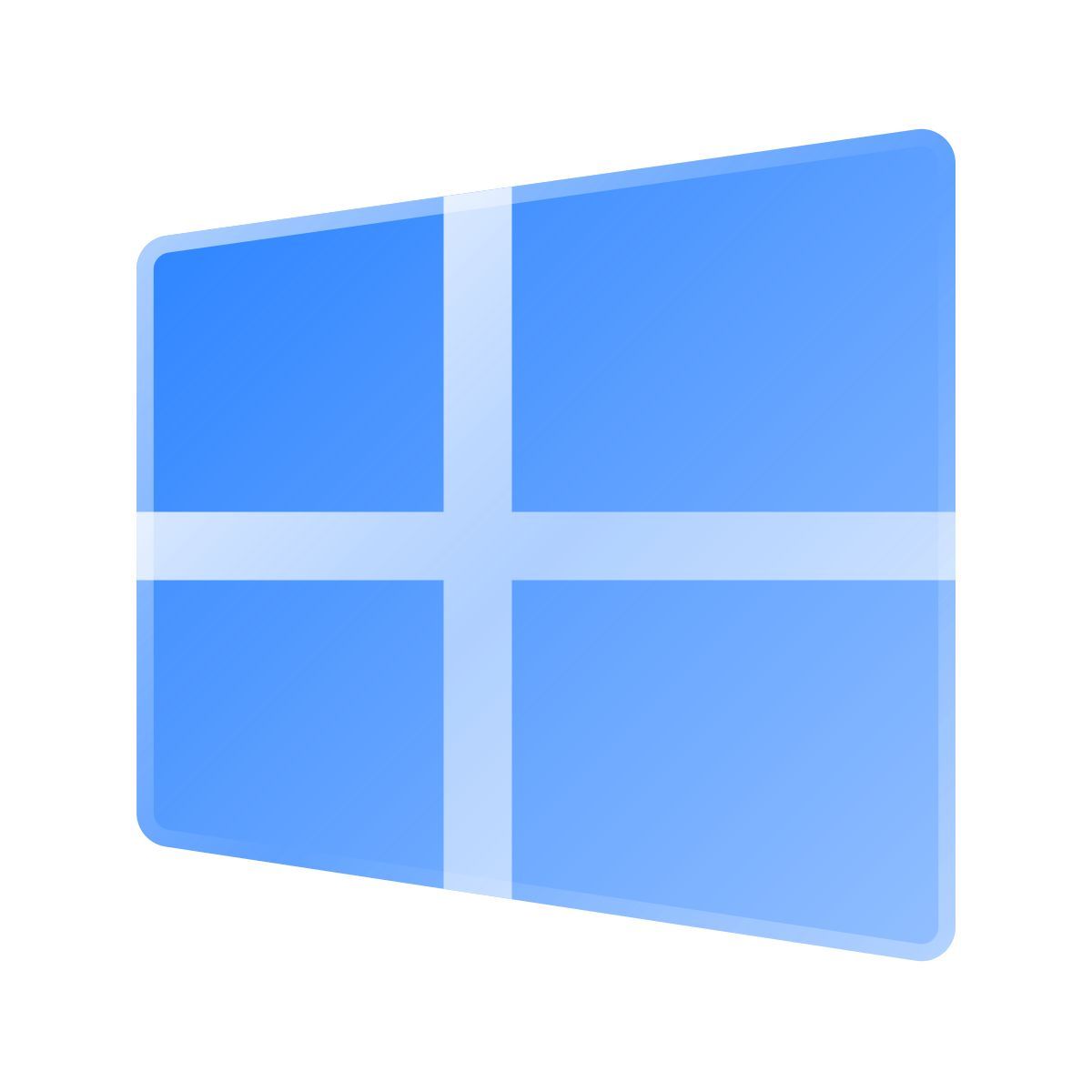 liquid glass color style 윈도우 10 icon