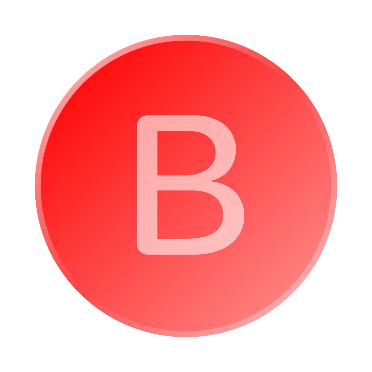 liquid glass color style xbox b icon
