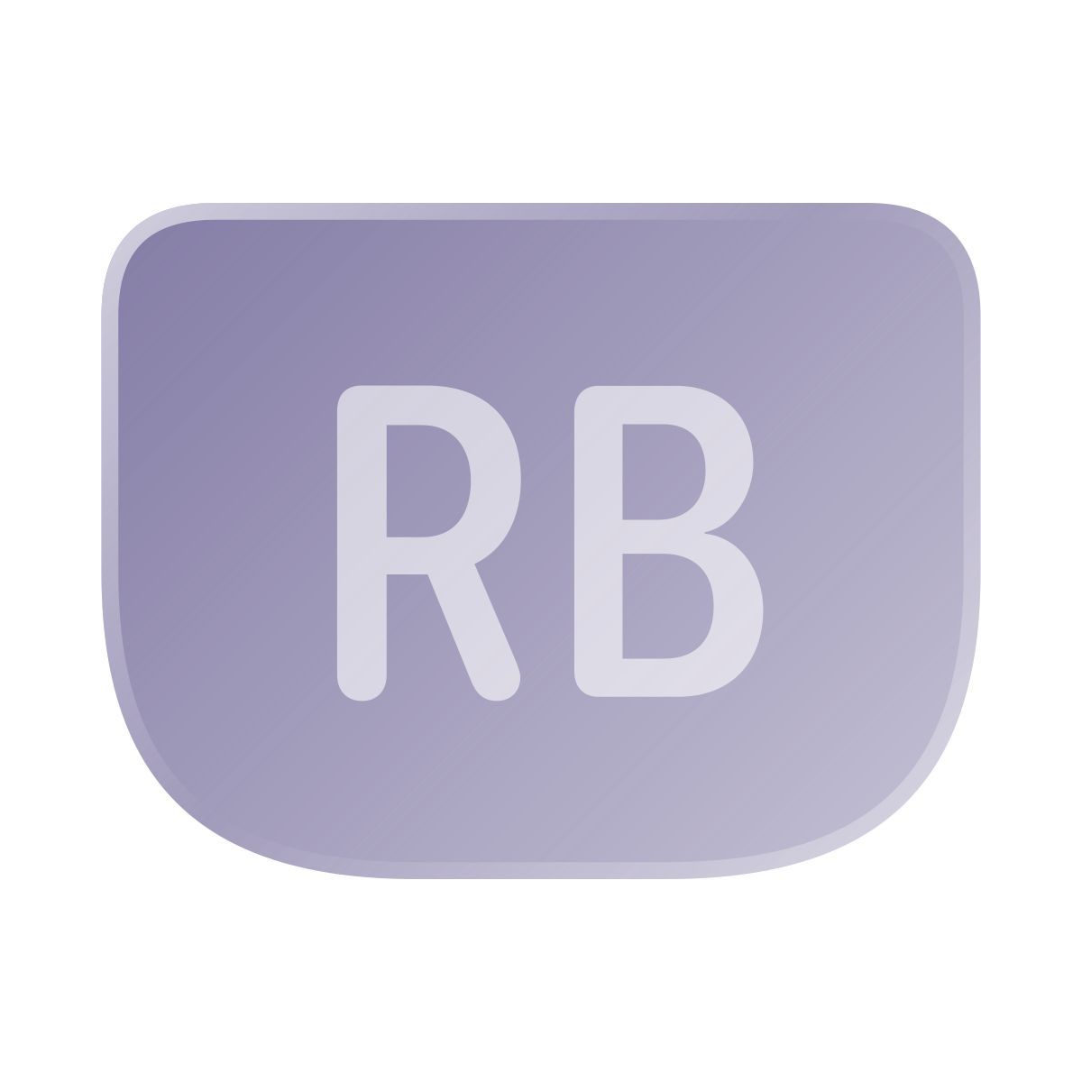 liquid glass color style xbox rb icon