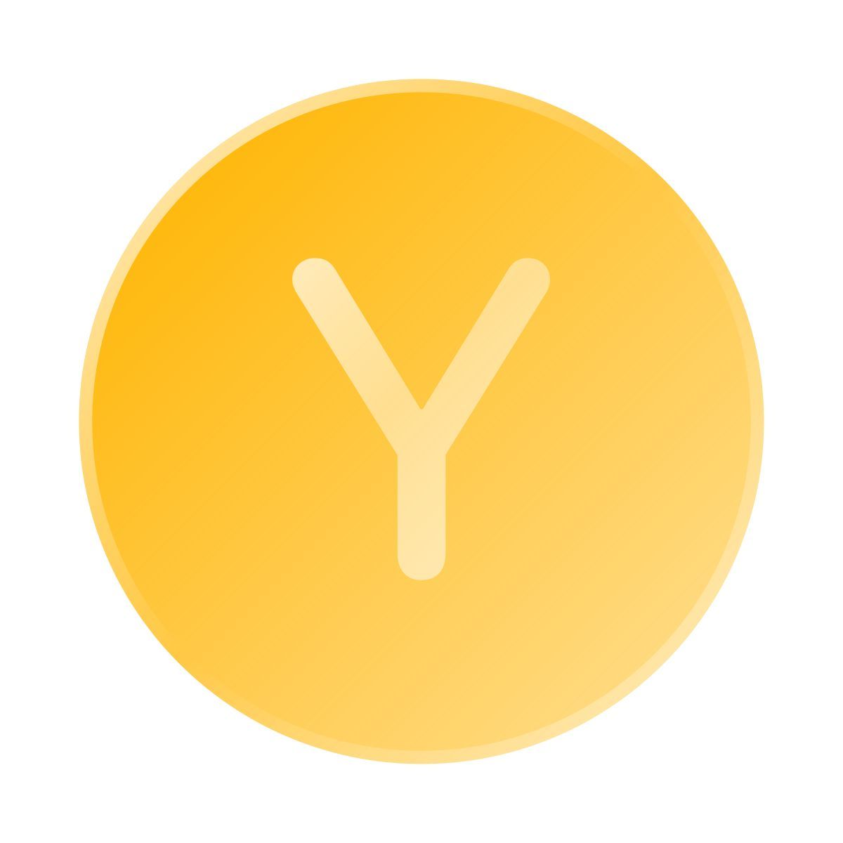 liquid glass color style xbox y icon