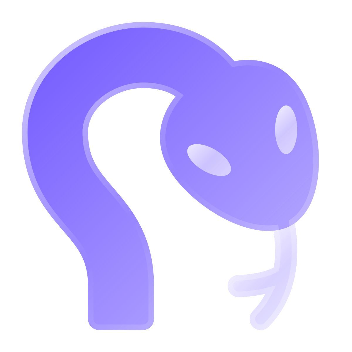 liquid glass color style anno del serpente icon
