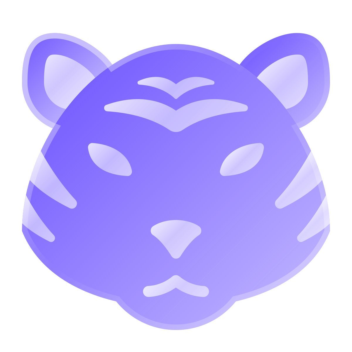 liquid glass color style año del tigre icon