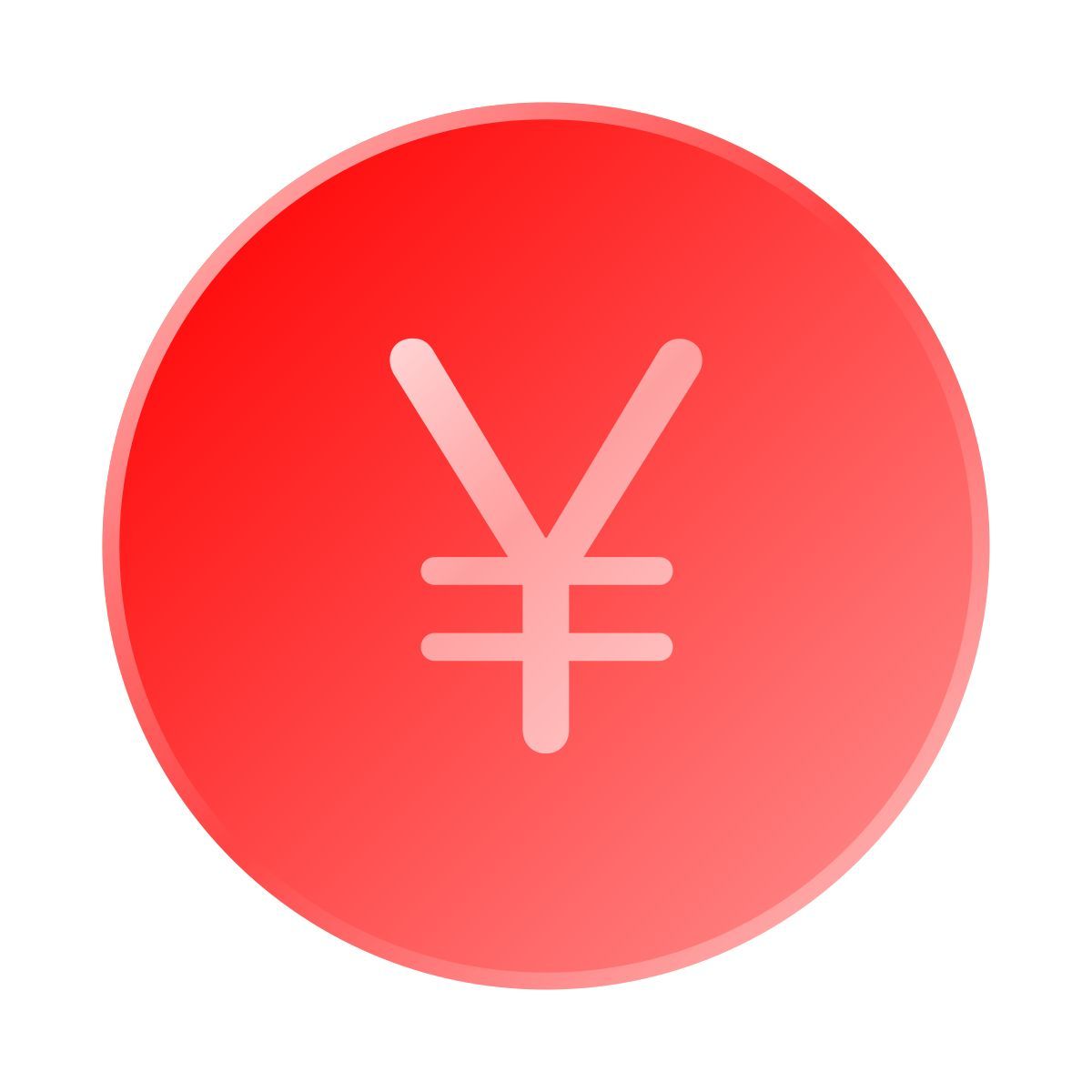 liquid glass color style yuan icon