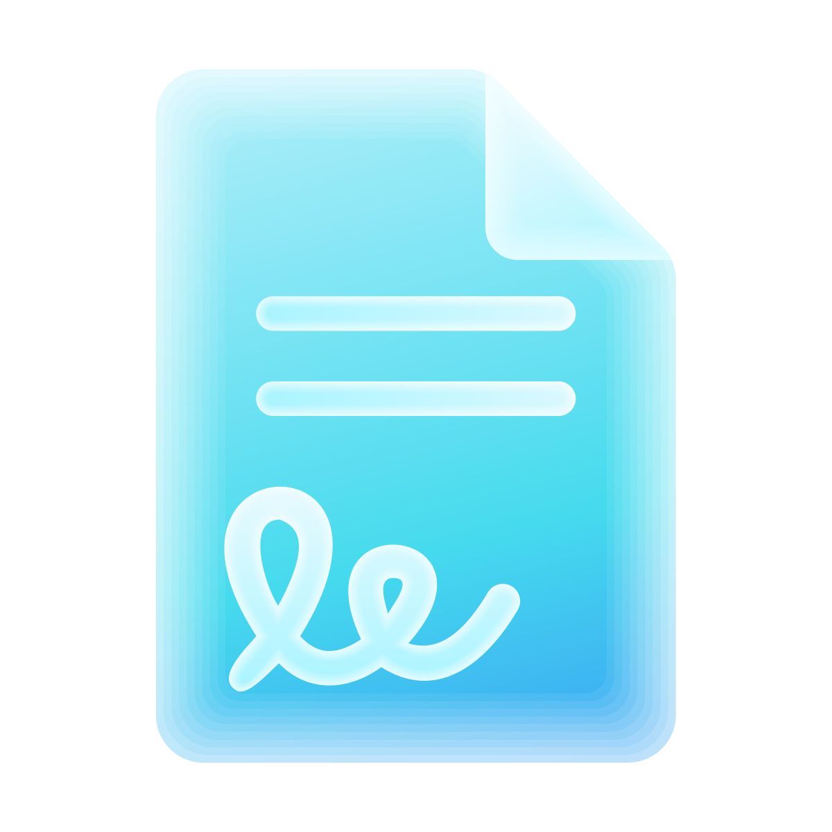 lollipop style agreement icon