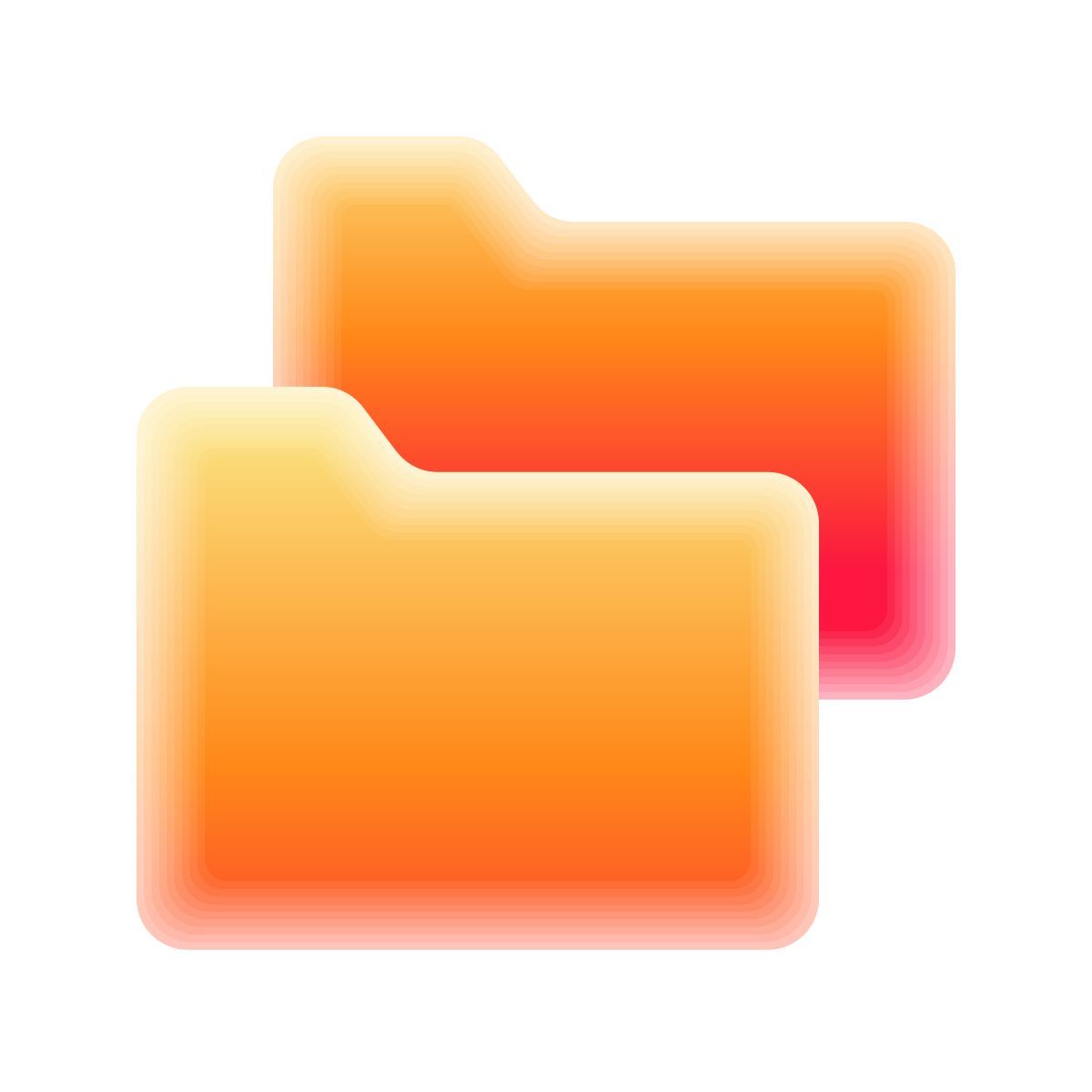 lollipop style 폴더 그룹 icon