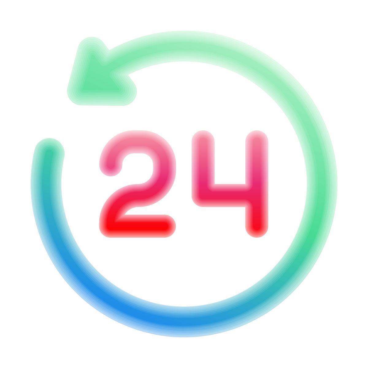 lollipop style last 24 hours icon