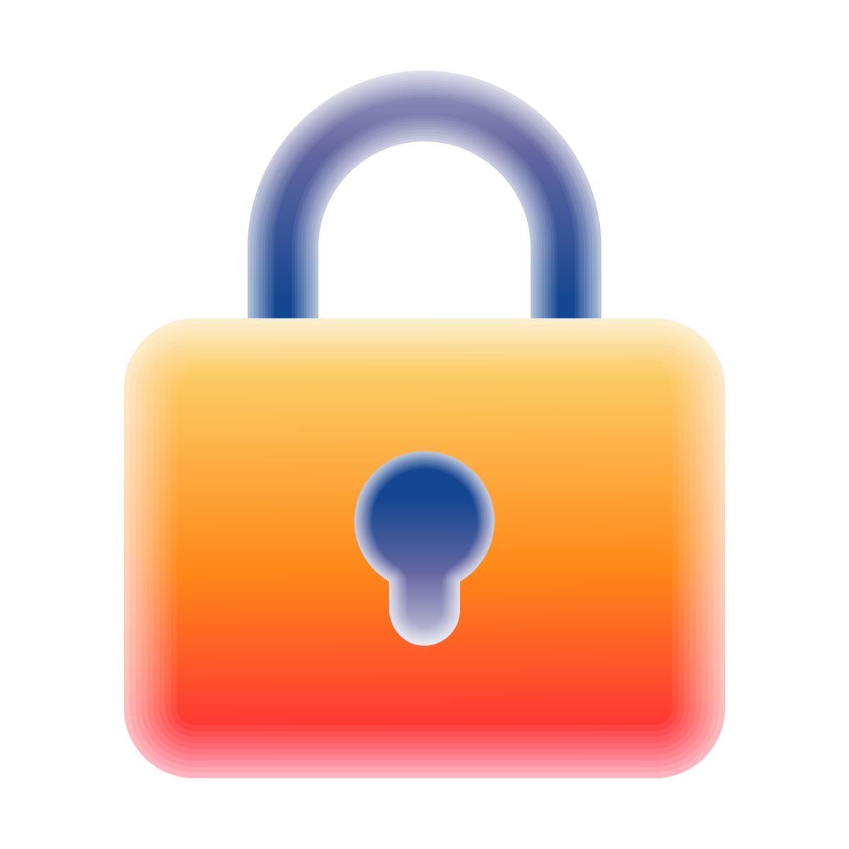 lollipop style cadenas icon