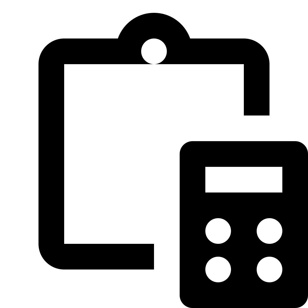 material outlined style 计算 icon