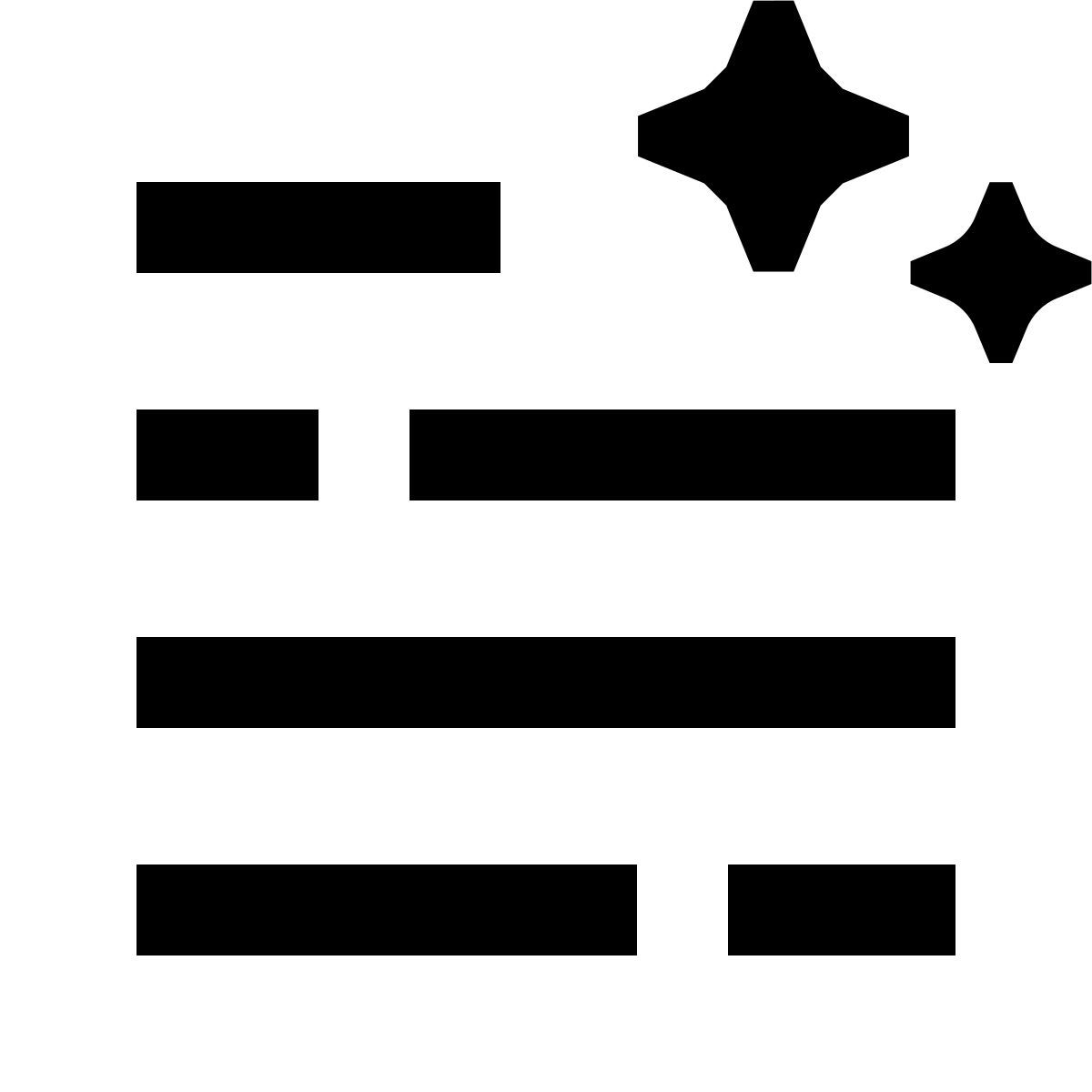 material outlined style ki generierter text icon