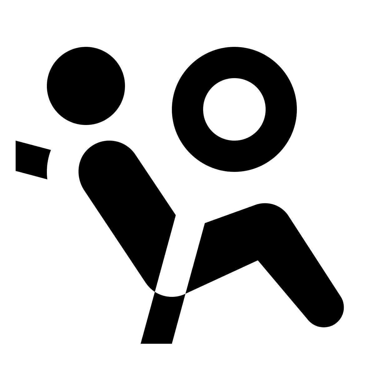 material outlined style airbag ein icon