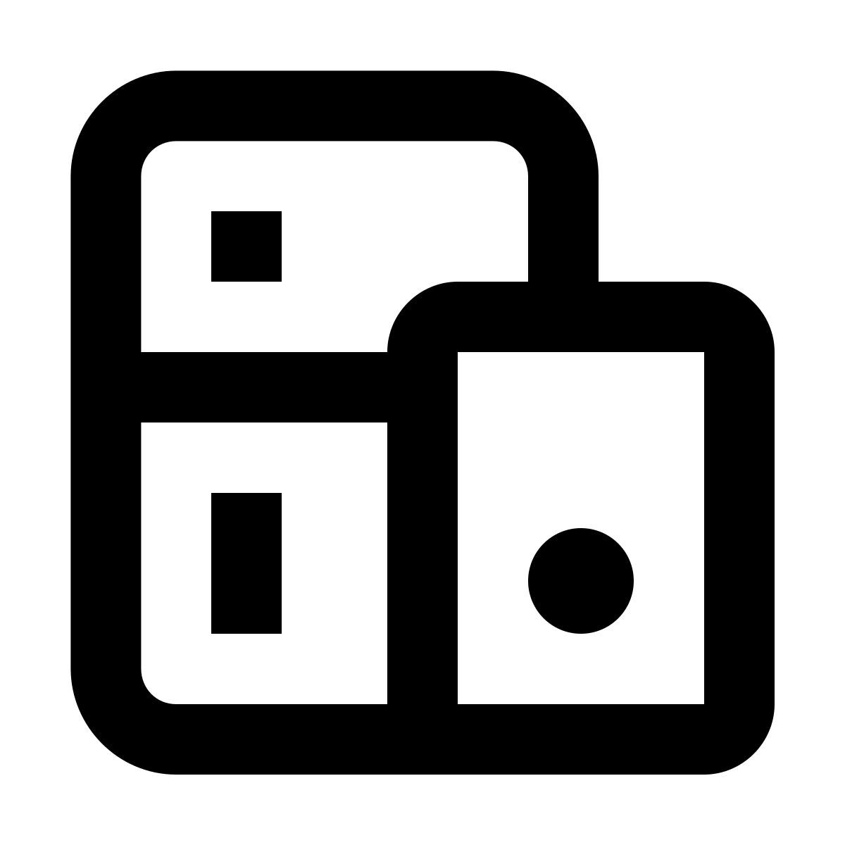 material outlined style appareils électroménagers icon