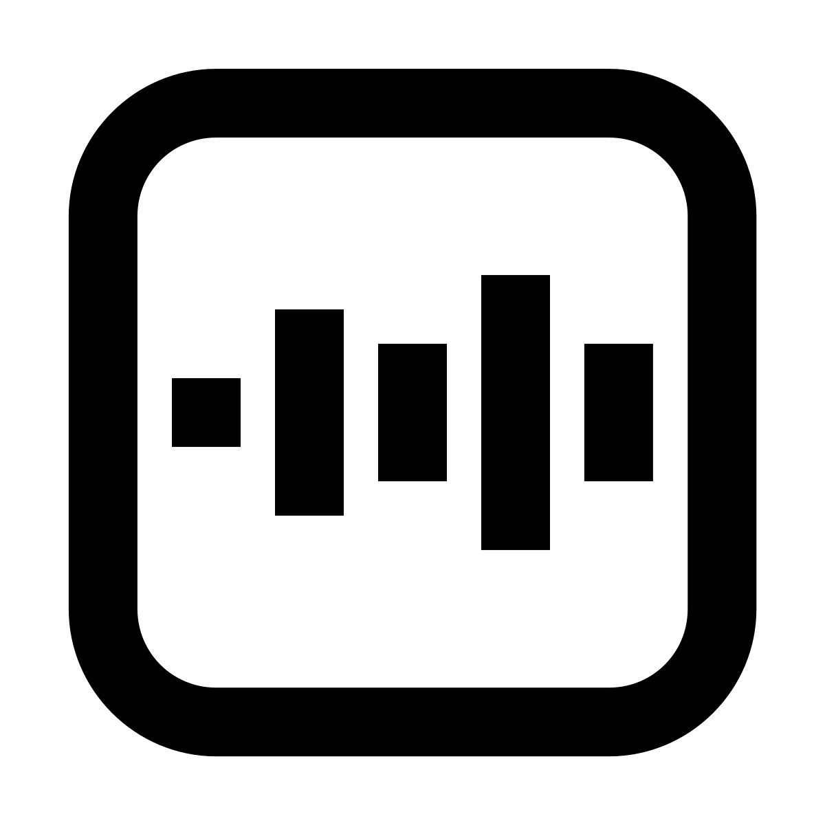 material outlined style maestro de audio icon