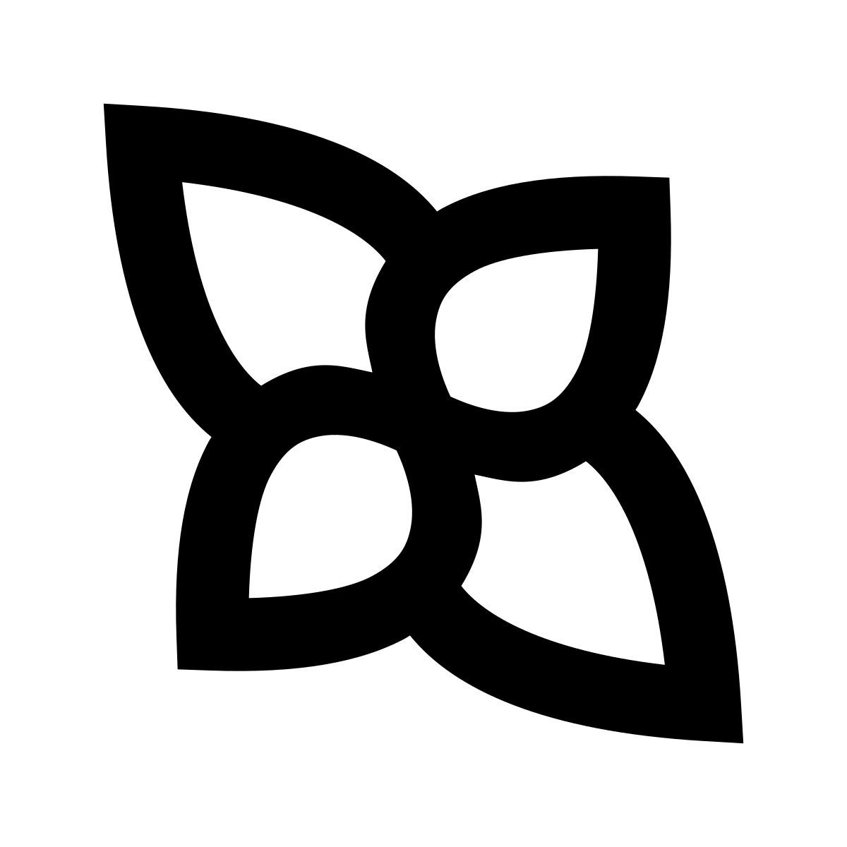 material outlined style basilikum icon