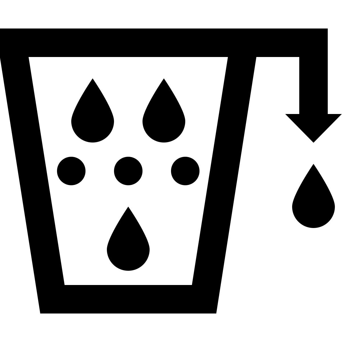 material outlined style filtration icon