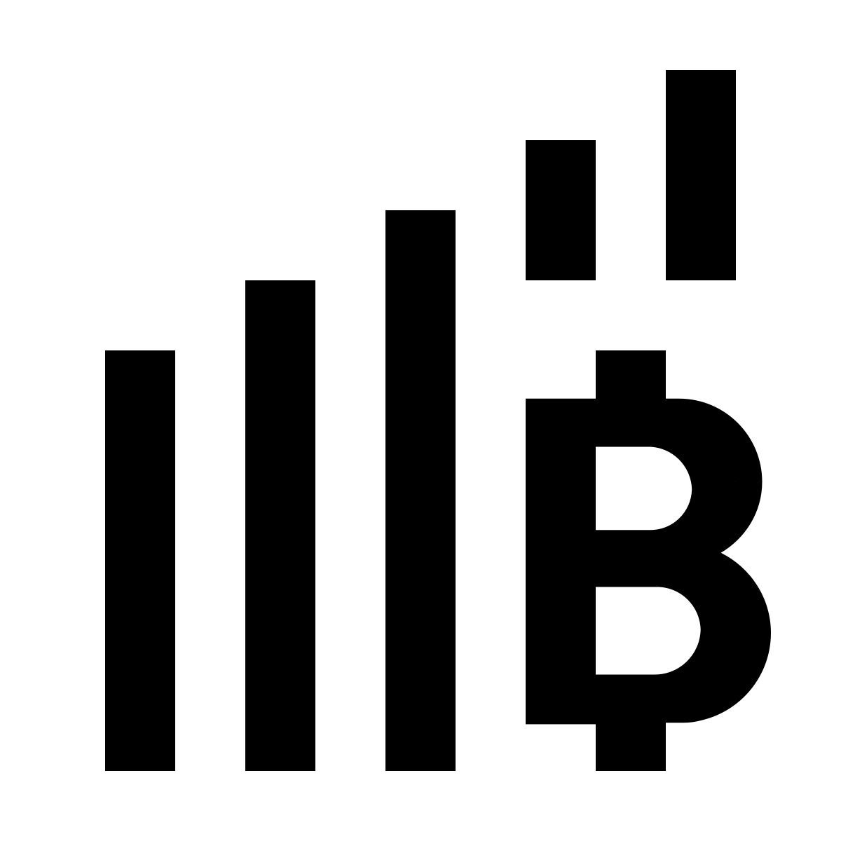 material outlined style 비트 코인 암호 해독 icon