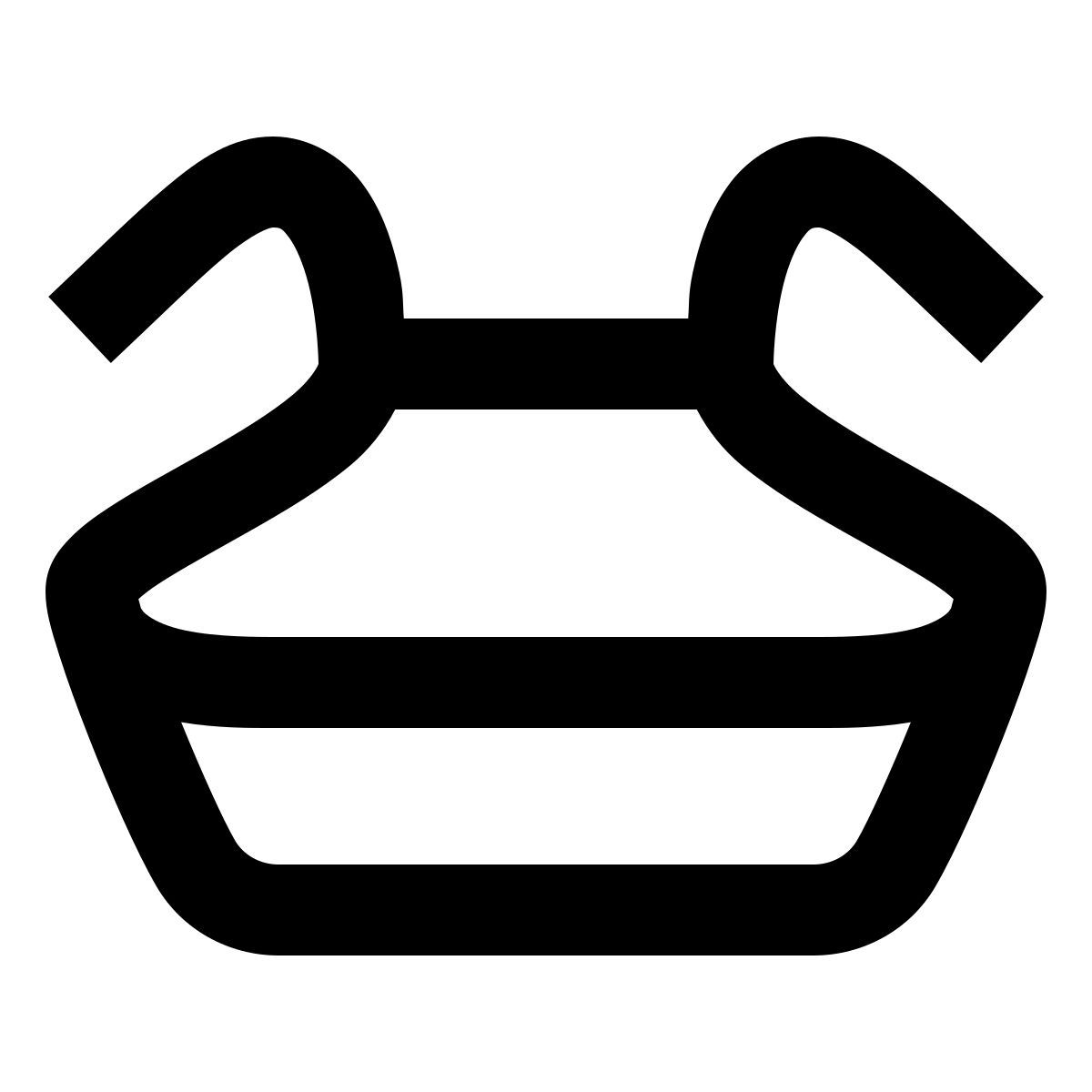 material outlined style booster car seat icon