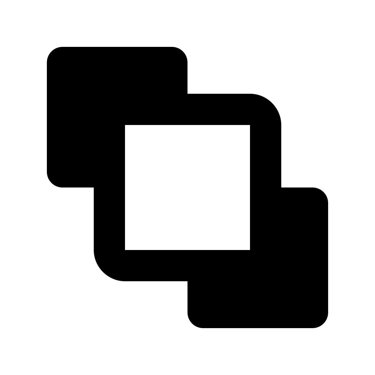 material outlined style nach vorne bringen icon