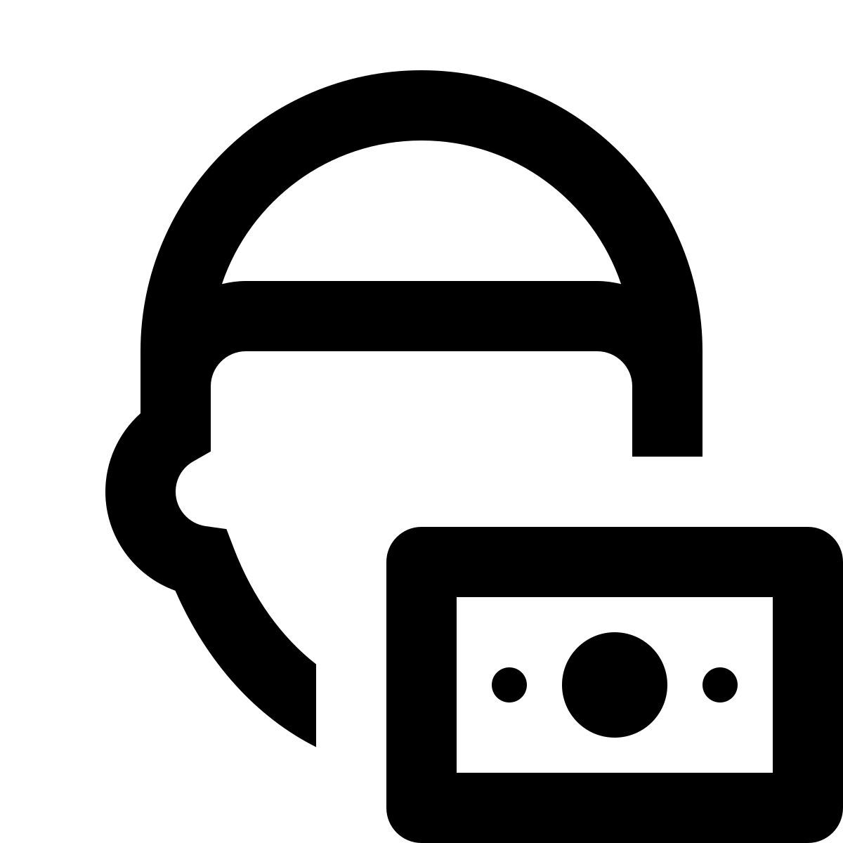 material outlined style salario icon