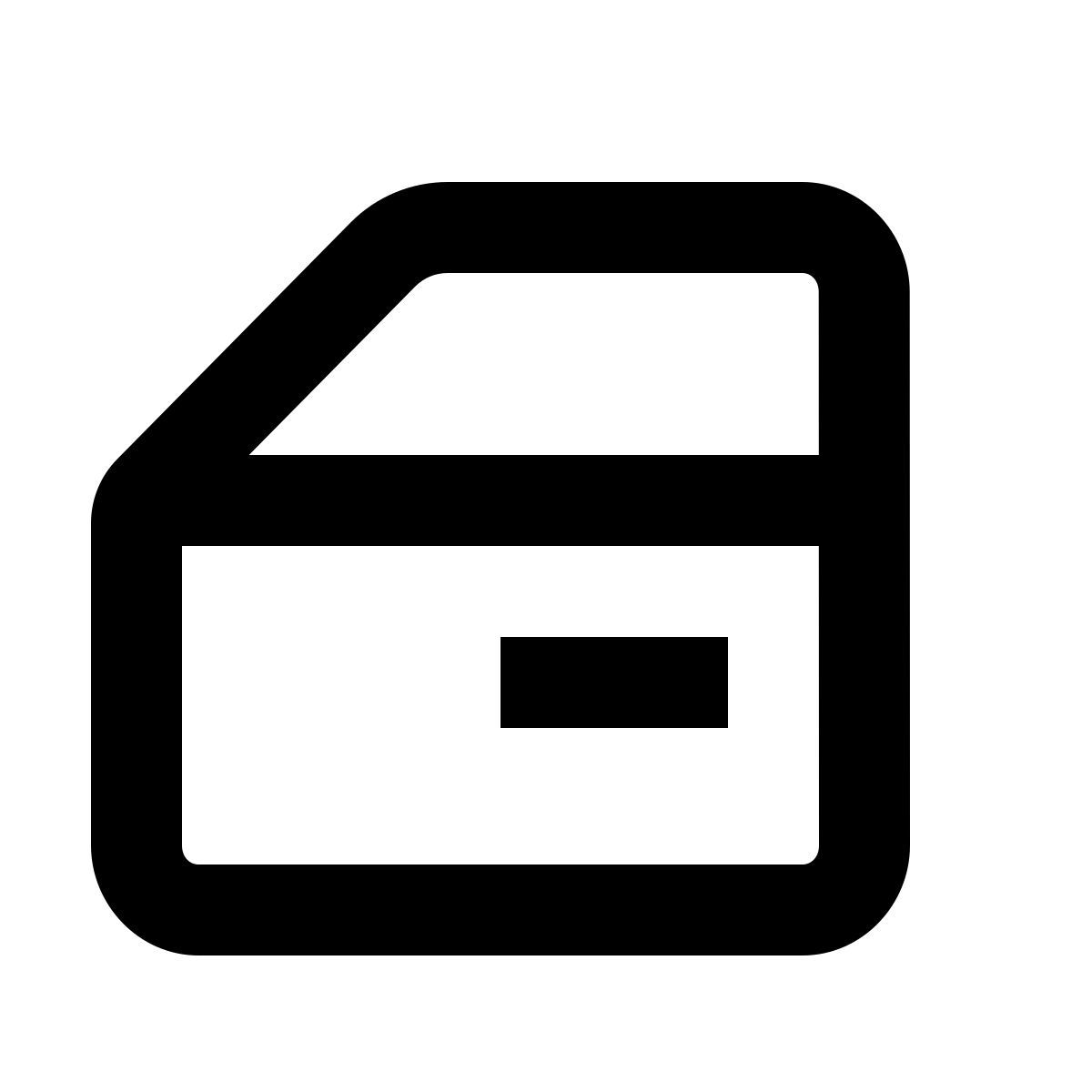 material outlined style car door icon