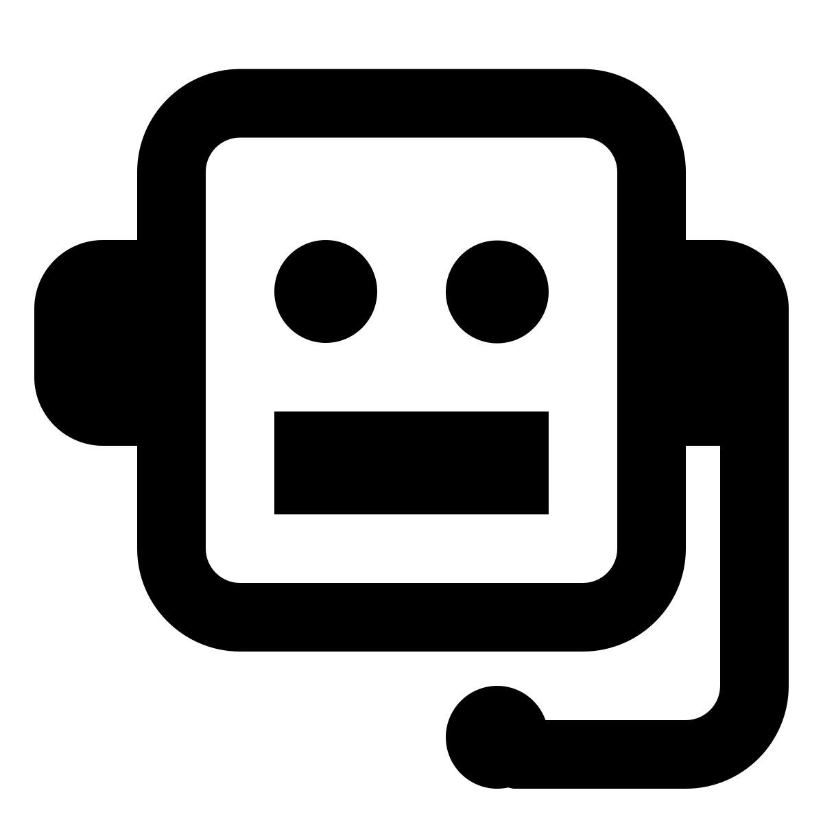 Chatbot Icon Icons Logos Symbols Free Download PNG SVG