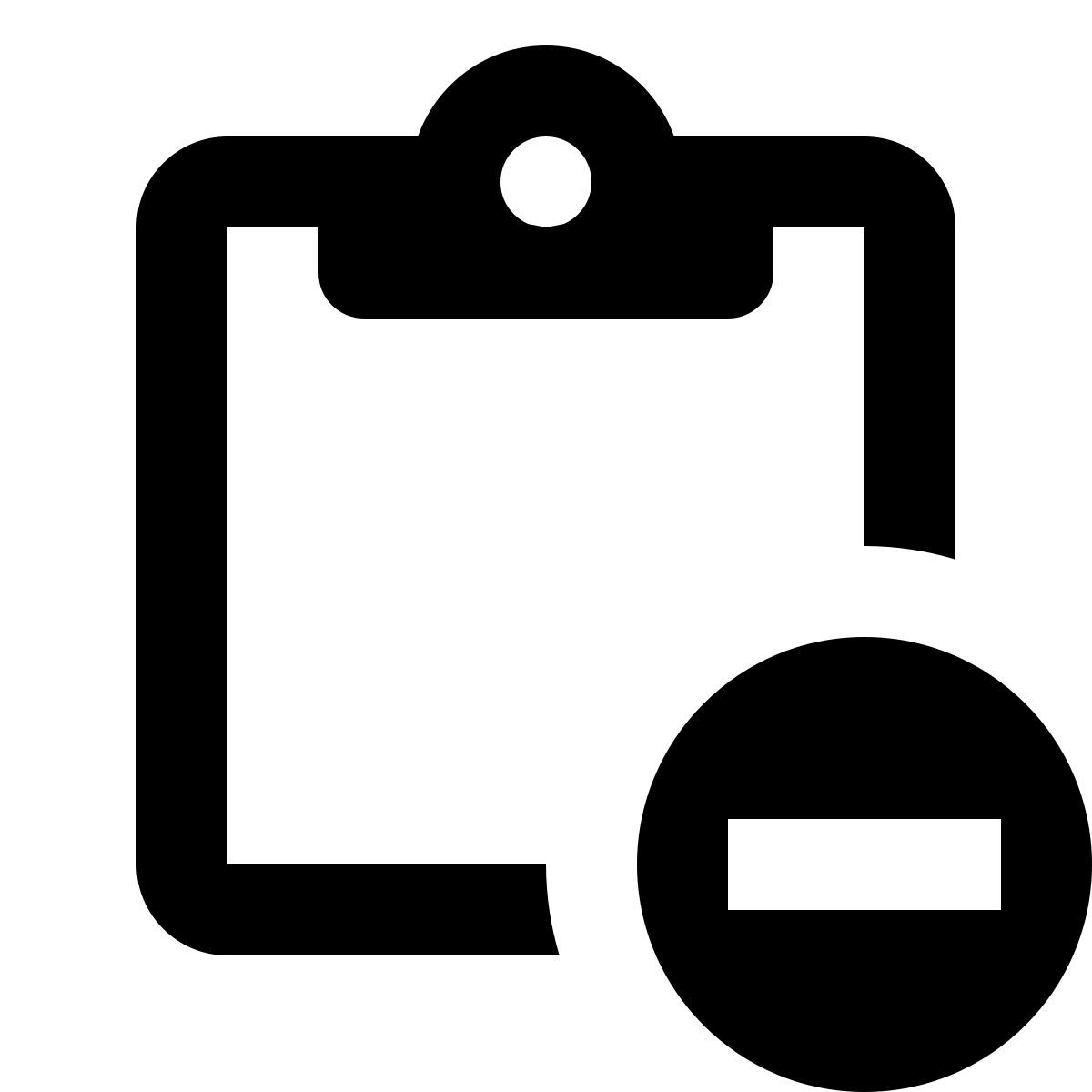 material outlined style zwischenablage icon