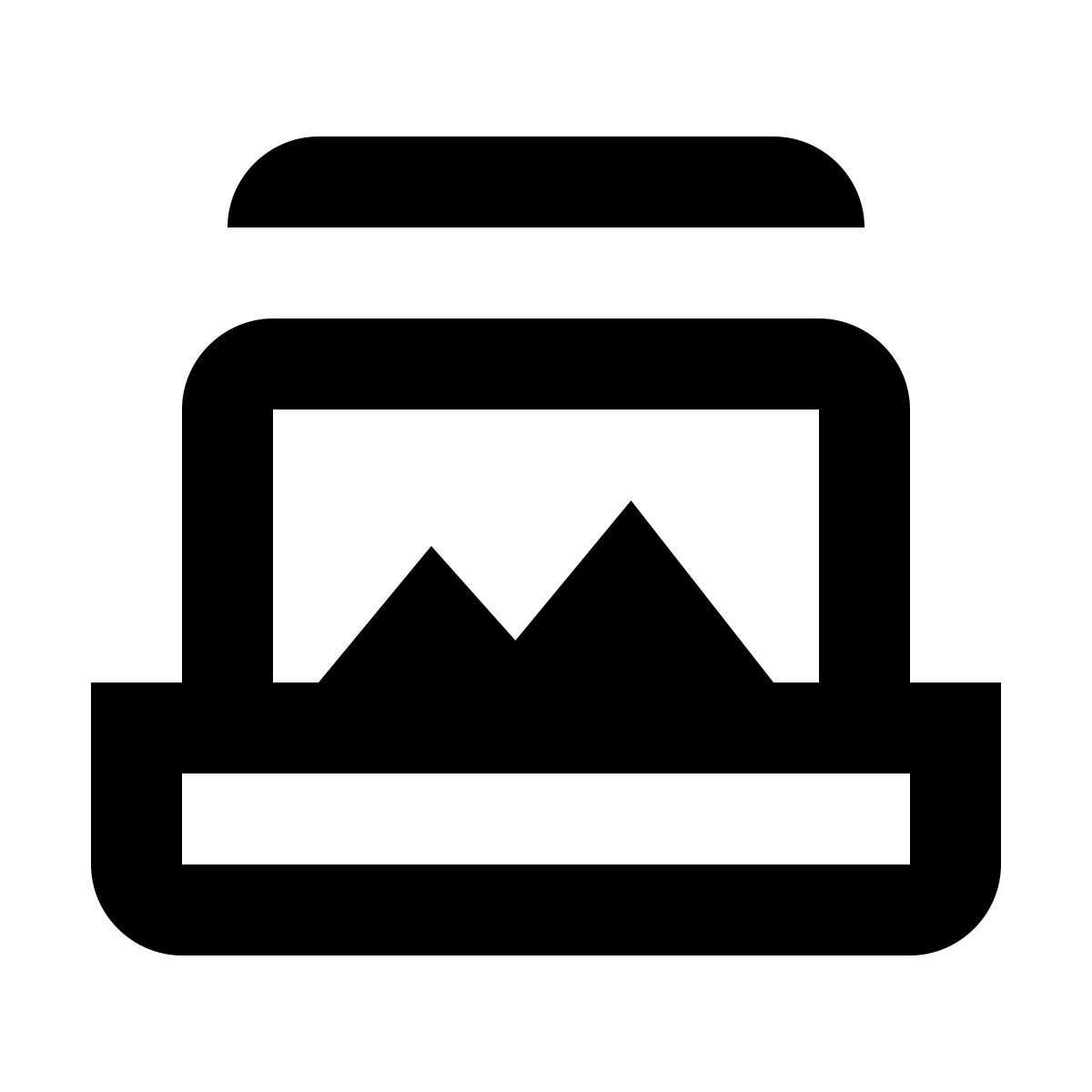 material outlined style collectibles icon