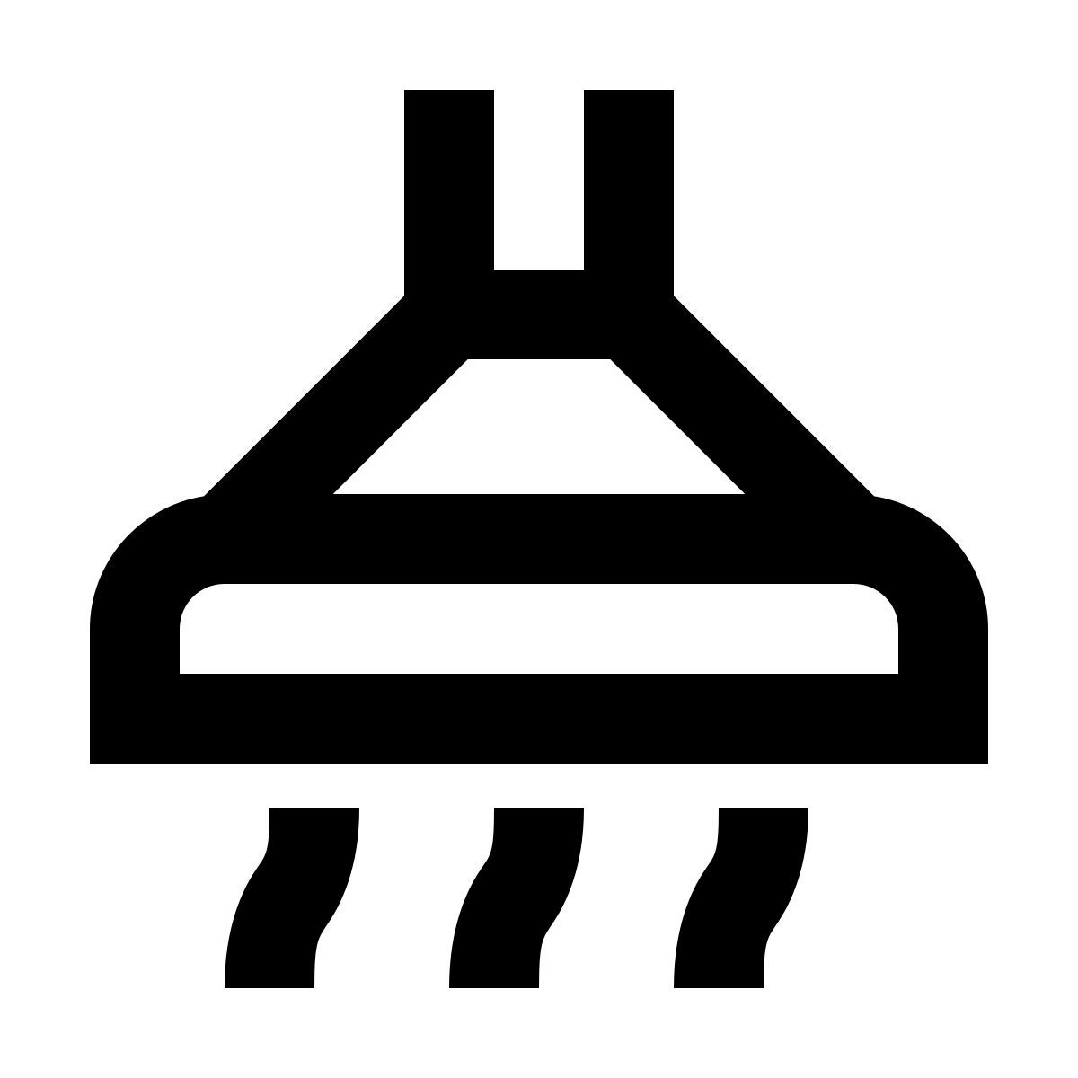 material outlined style 抽油烟机 icon