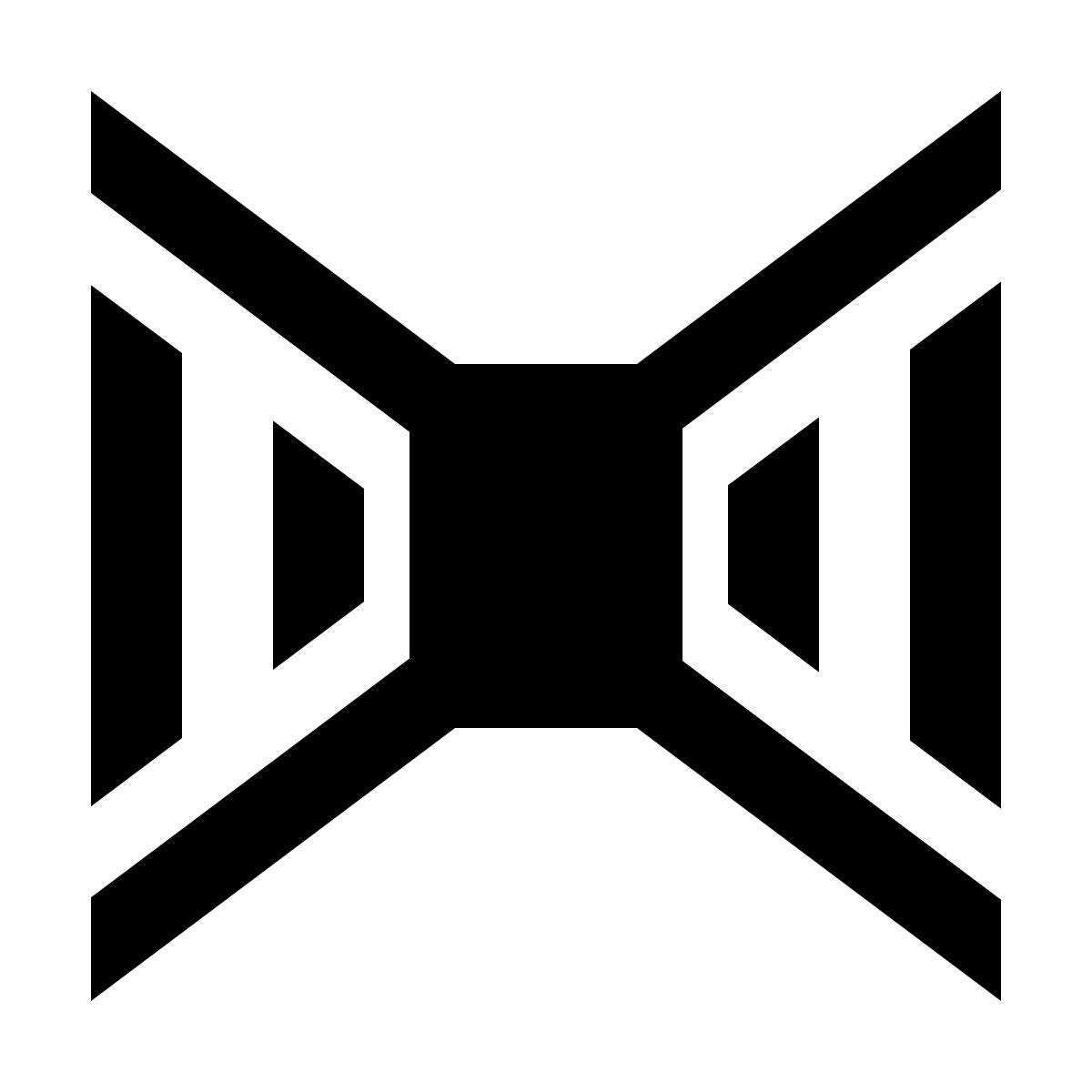 material outlined style corredor icon