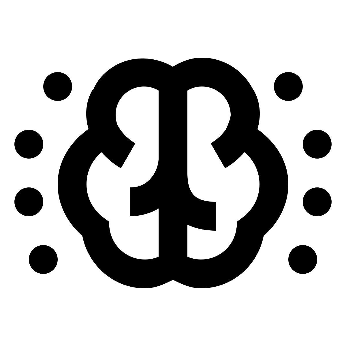 material outlined style creativity icon