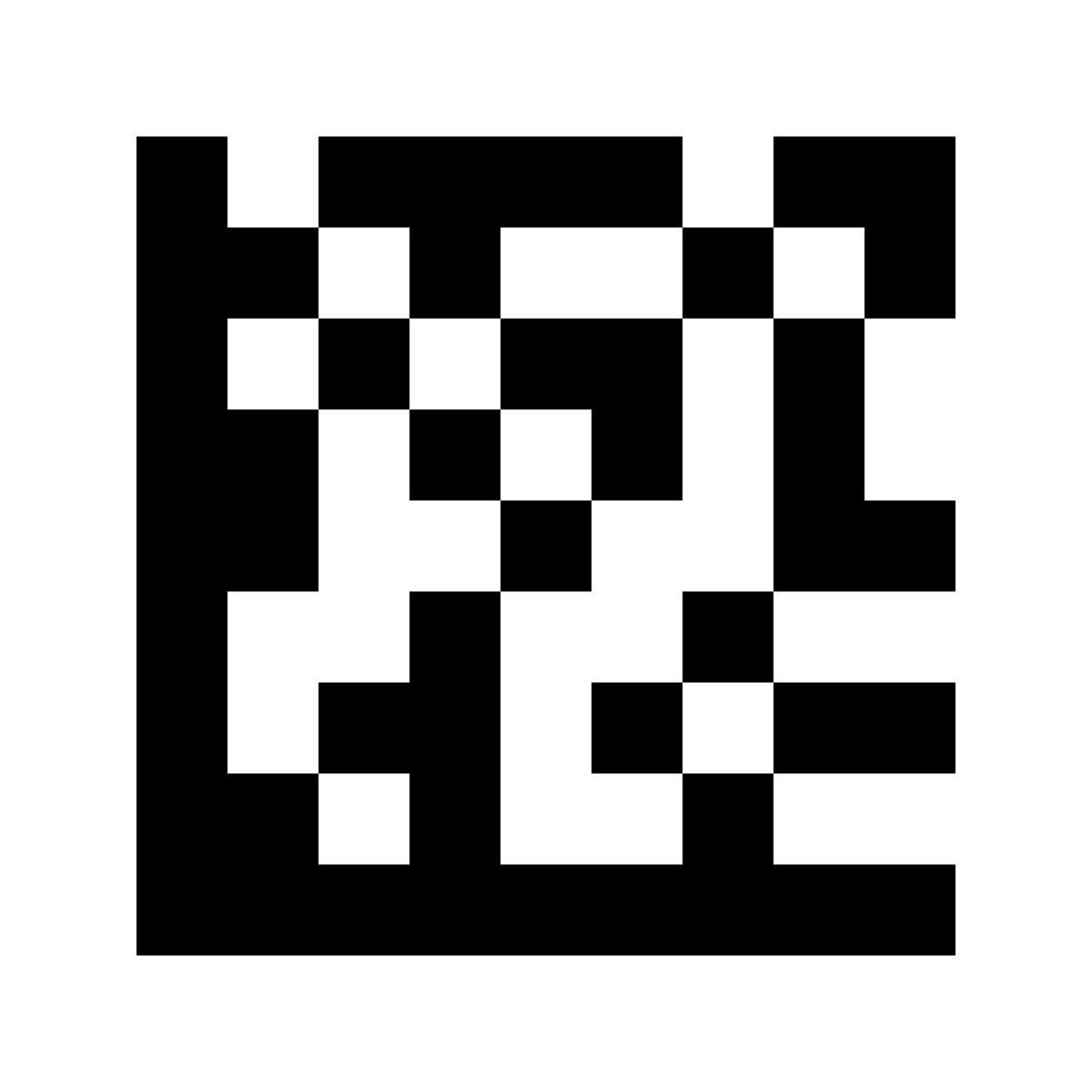 material outlined style 데이터 매트릭스 코드 icon