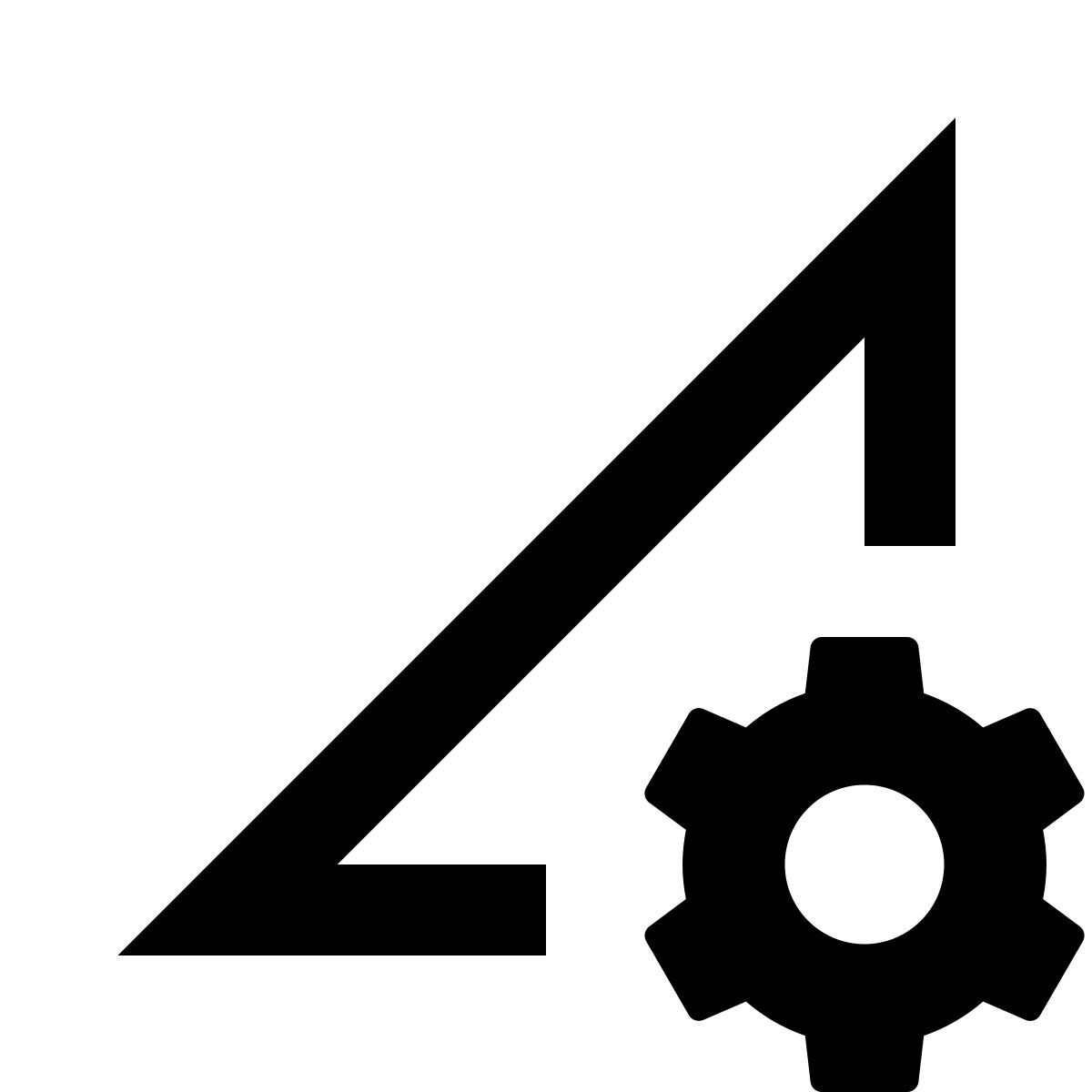 material outlined style paramètres de données icon