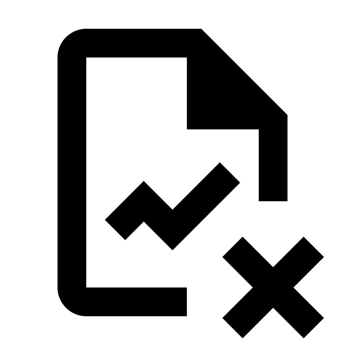 material outlined style diagramm löschen icon