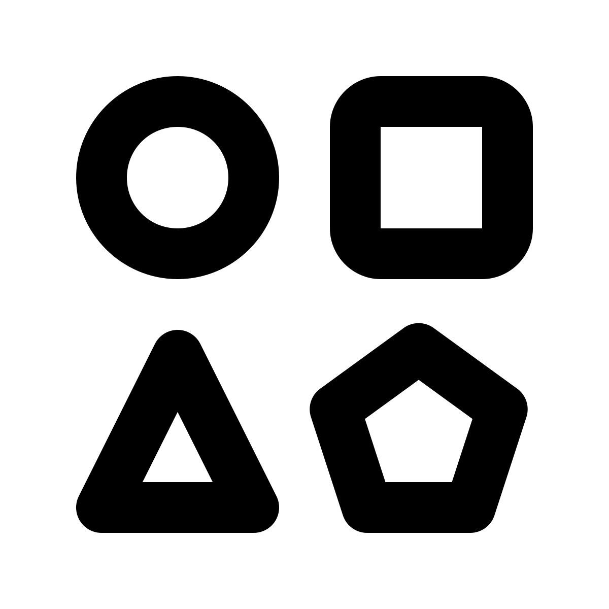 material outlined style 类别 icon