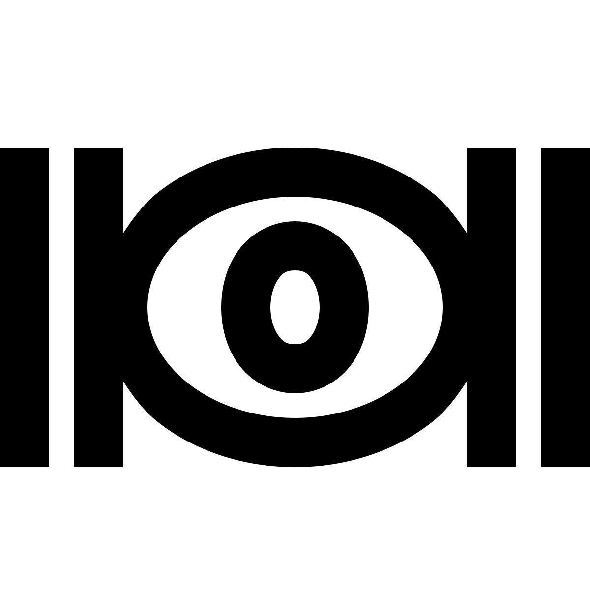 material outlined style doble nota entera icon