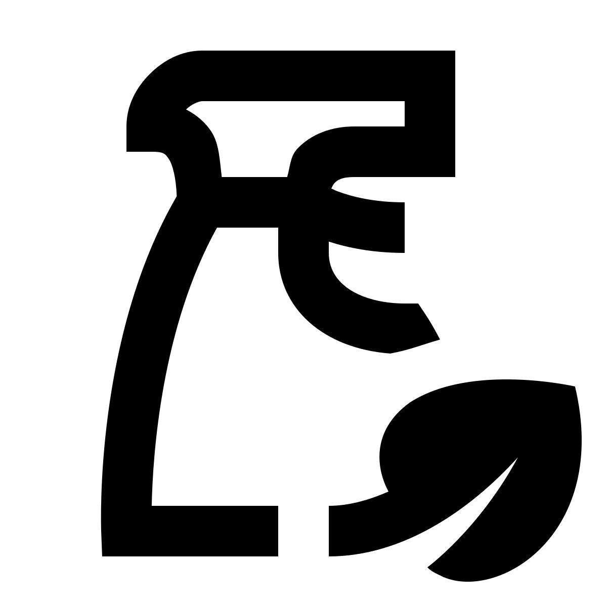 material outlined style 生态清洁 icon