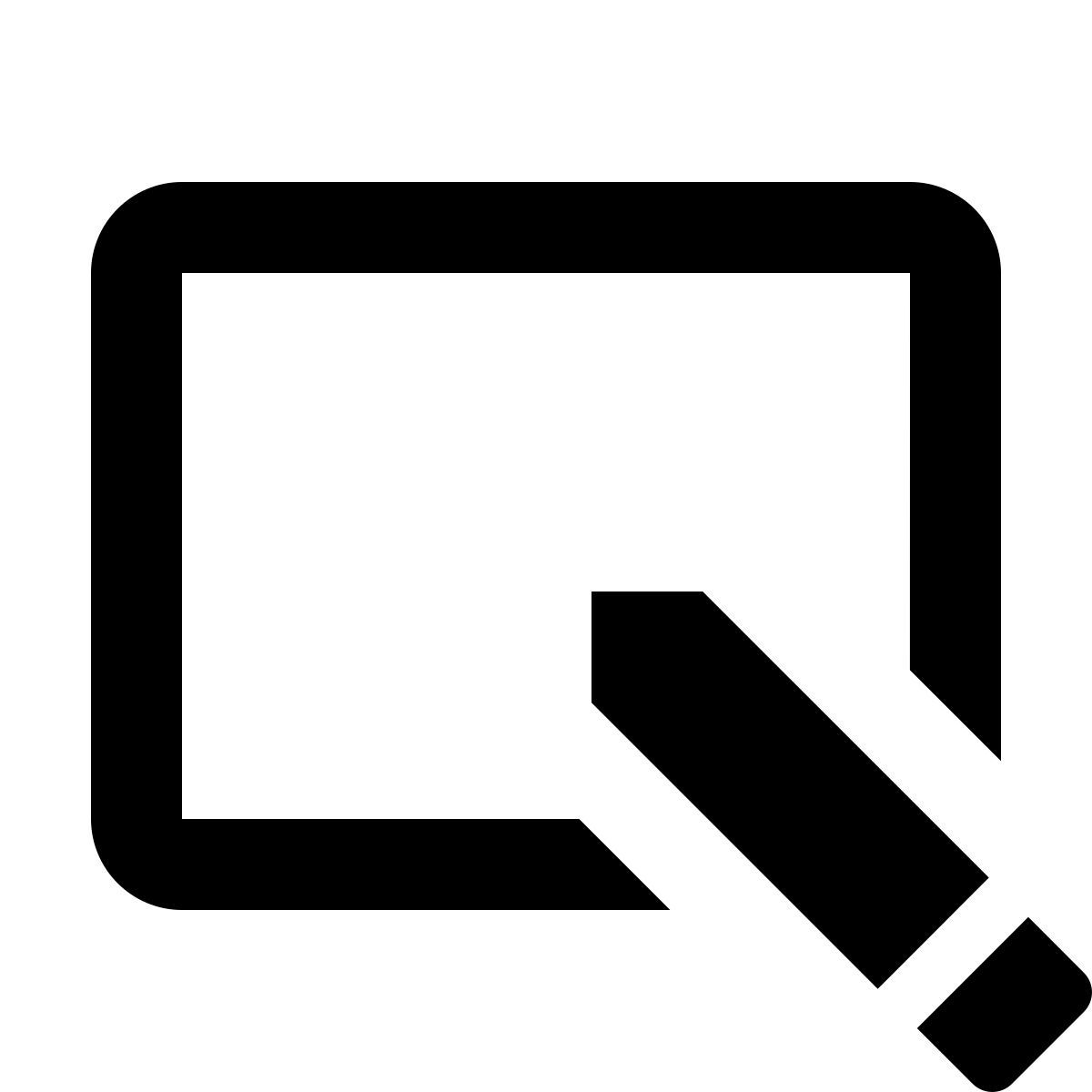 material outlined style 编辑图像 icon