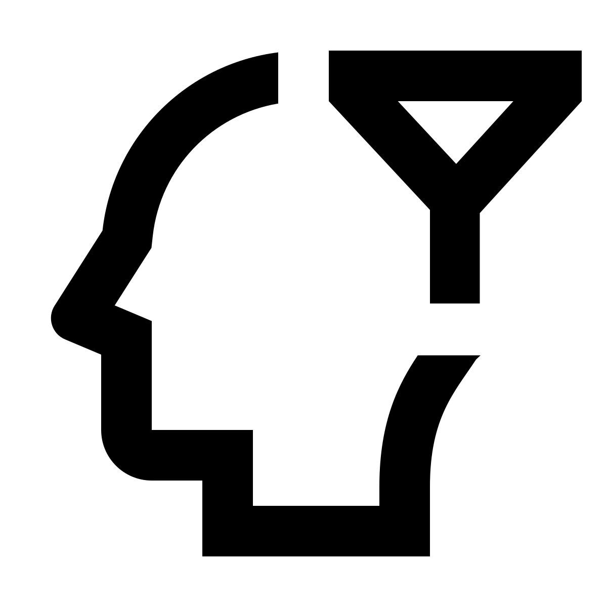 material outlined style 경험 기술 icon