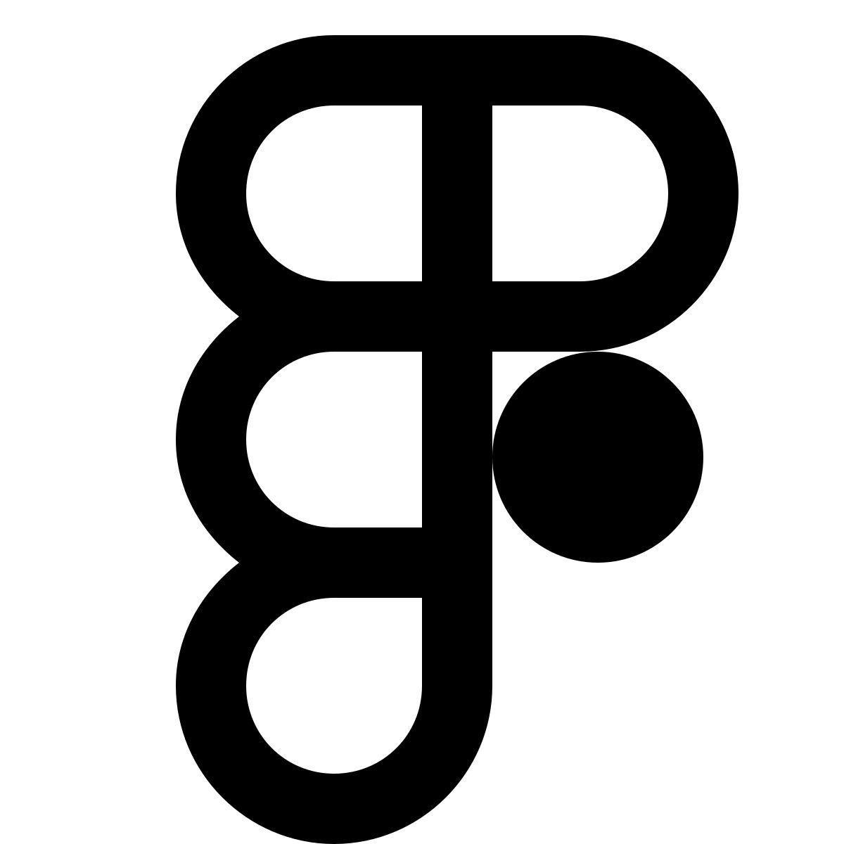 material outlined style figura icon