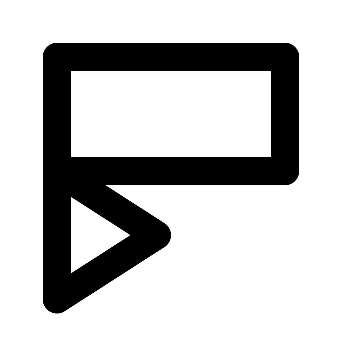 material outlined style fuga icon
