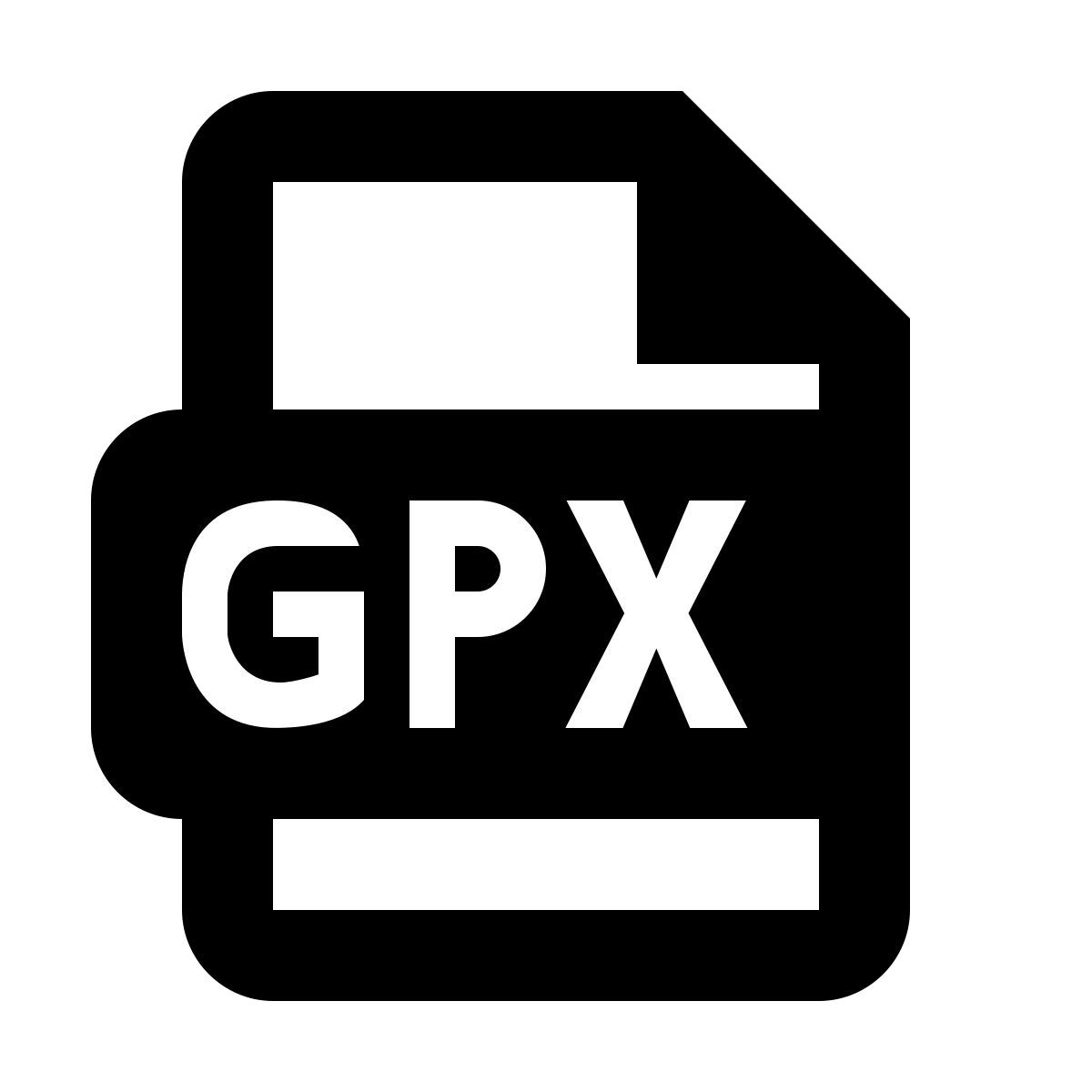 material outlined style gpx icon