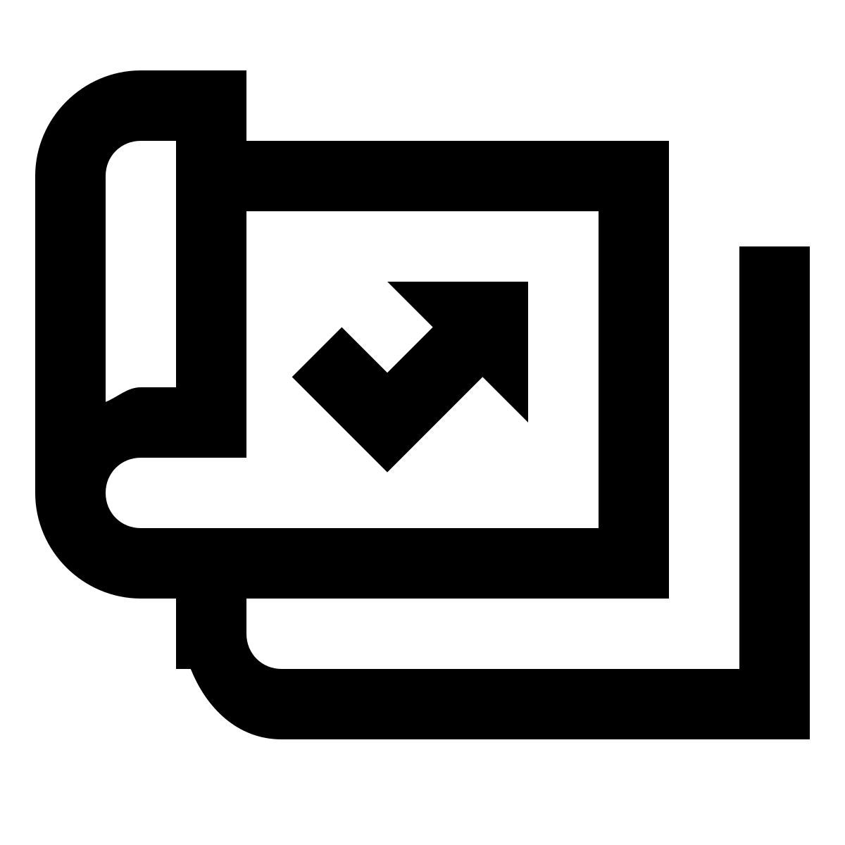 material outlined style 프로젝트 그룹 icon