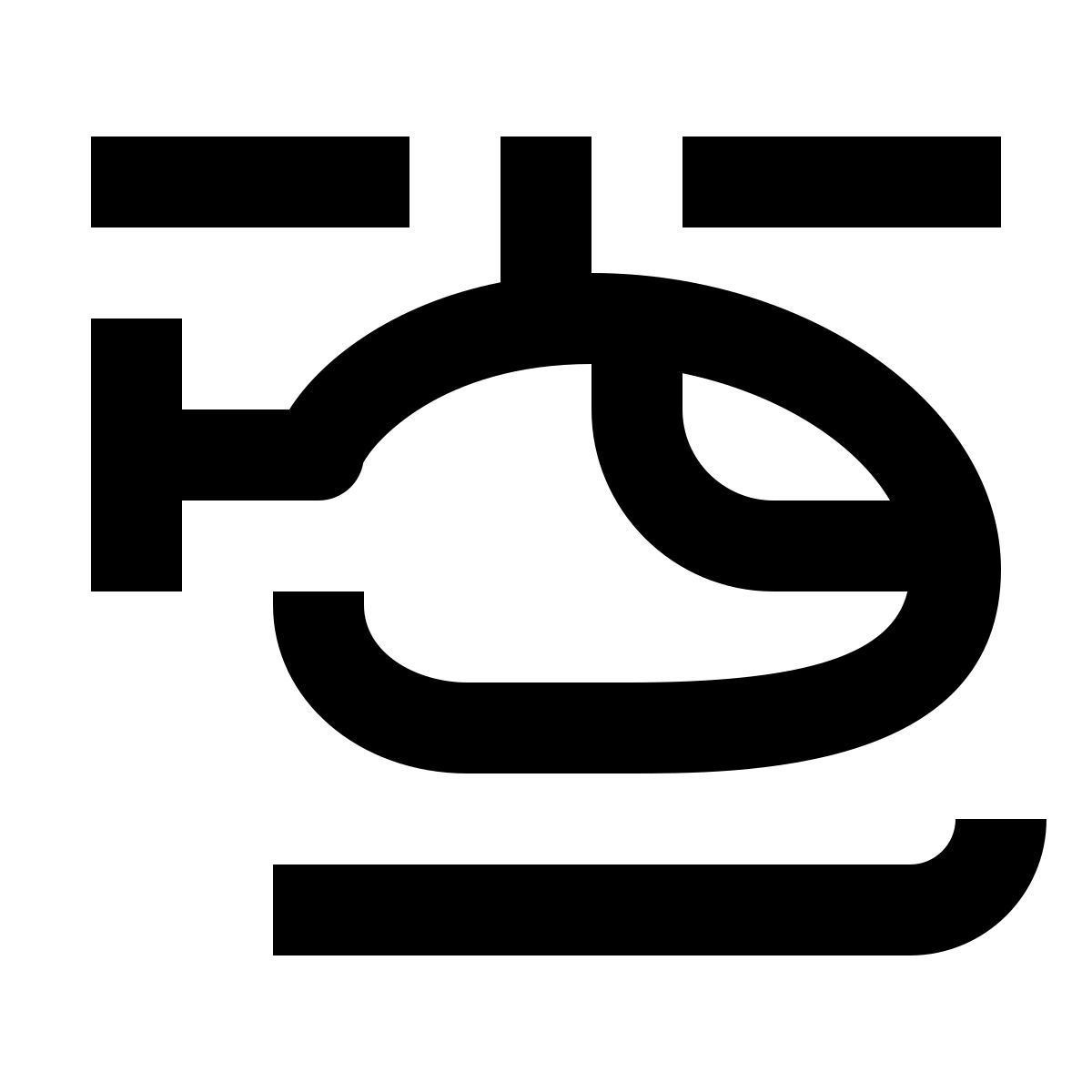 material outlined style 直升机 icon