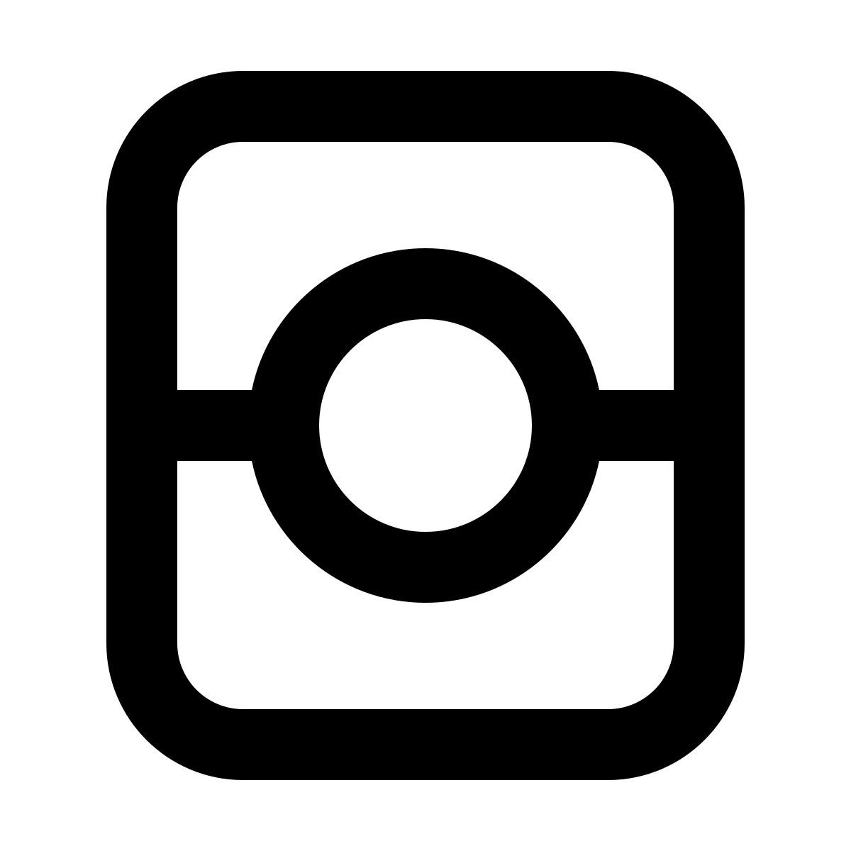 material outlined style 曲棍球场 icon