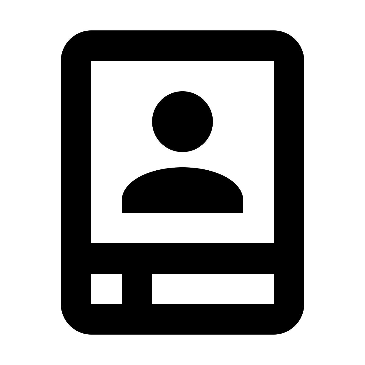 material outlined style 개인 서버 icon