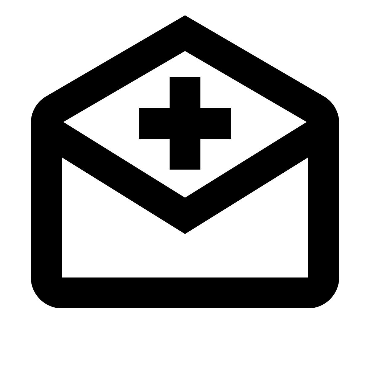 material outlined style 邀请 icon