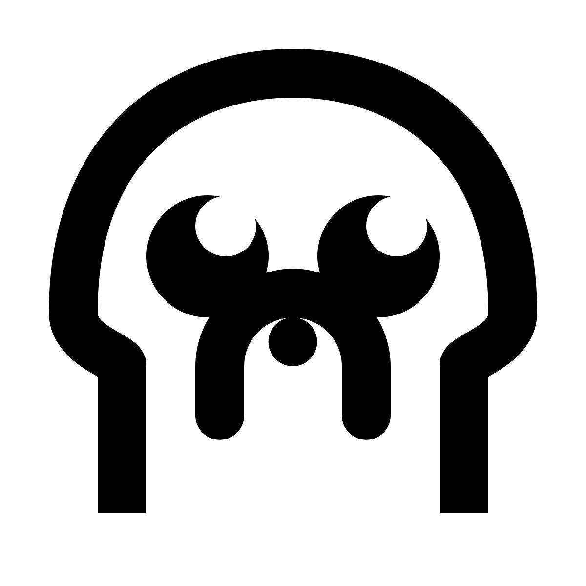 material outlined style jake icon