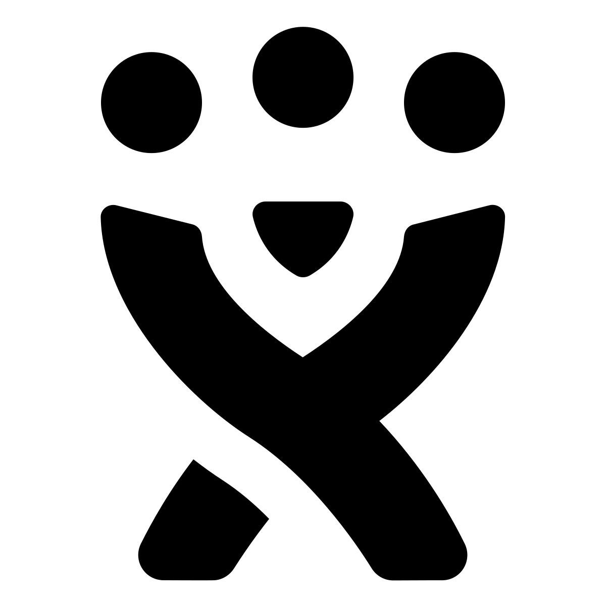 material outlined style logotipo de jira icon