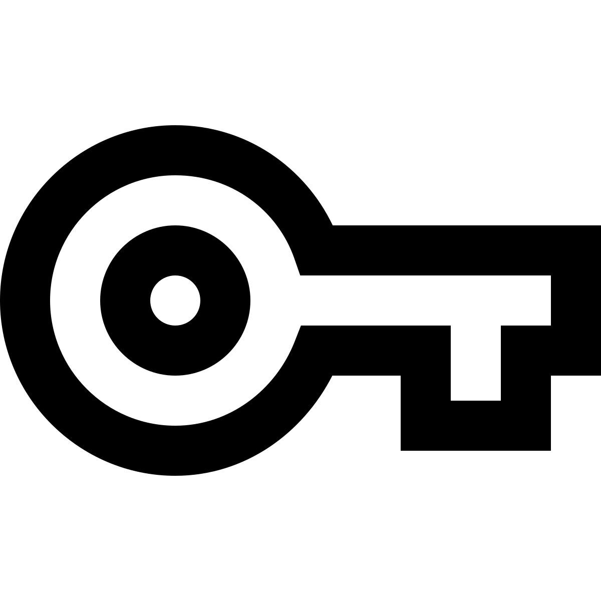 material outlined style 키 icon