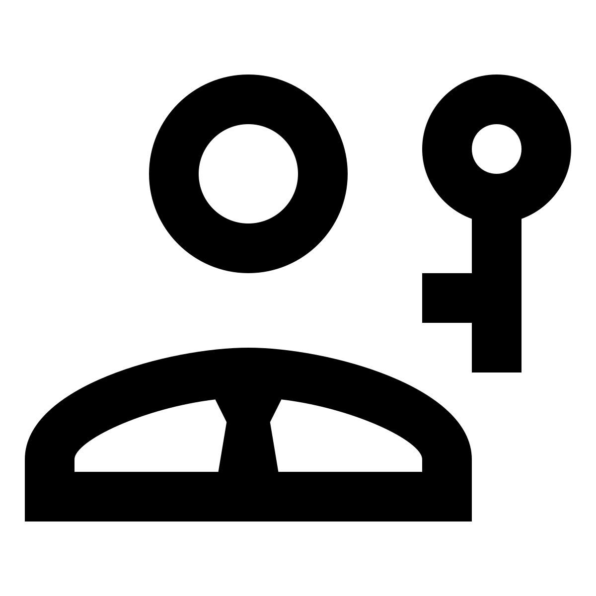 material outlined style 房东 icon