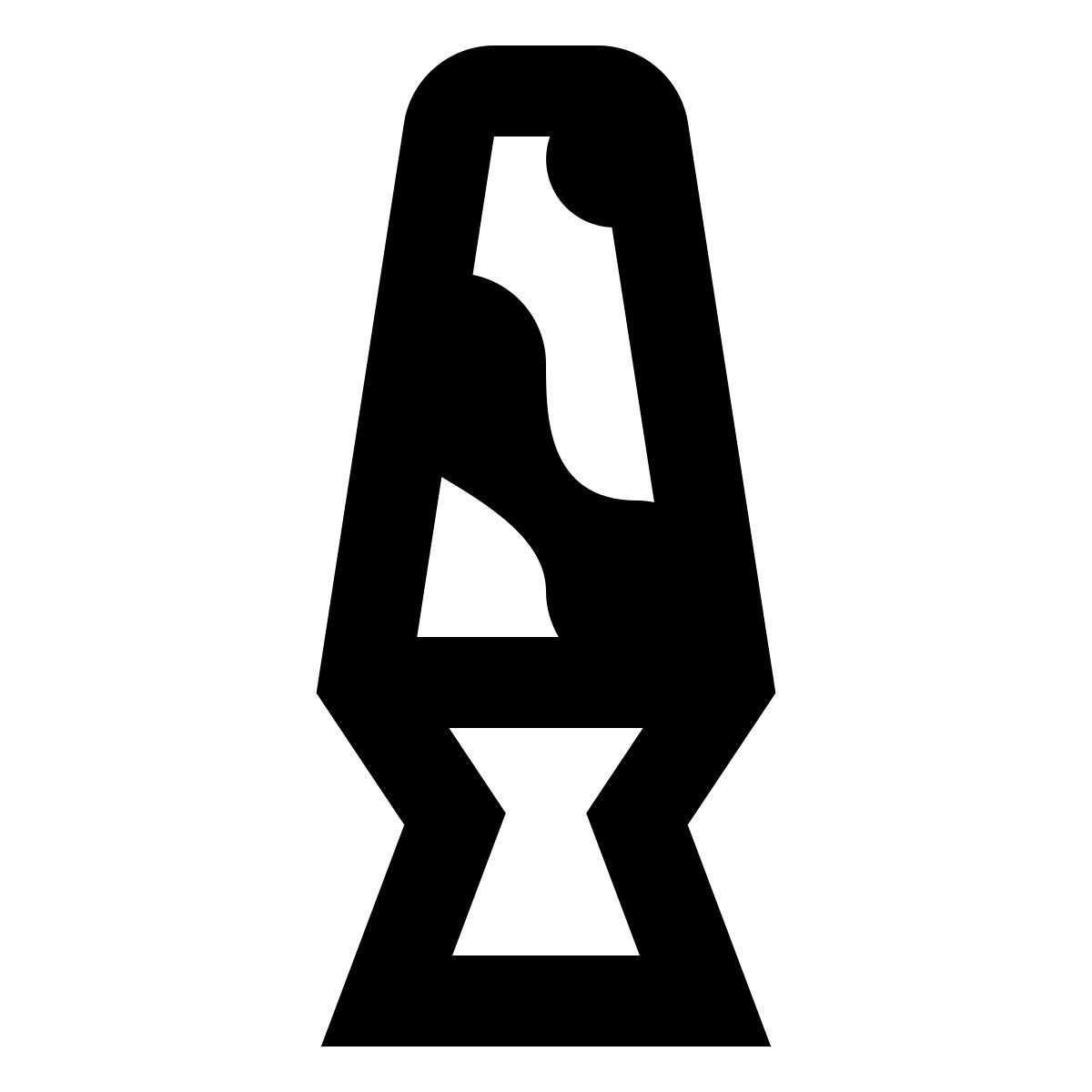 material outlined style 熔岩灯 icon